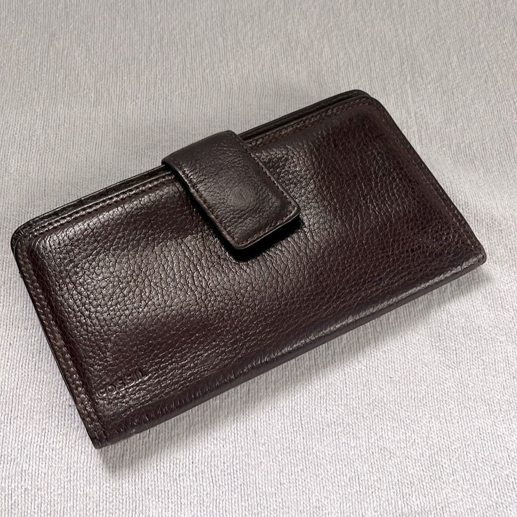 Fossil Checkbook Wallet
